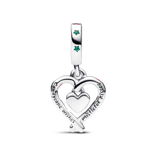 Charms-zawieszka Serce z lasek cukrowych Pandora 792822C01 próba 925