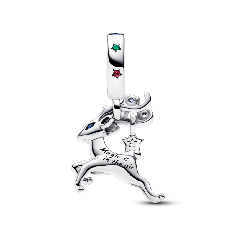 Charms-zawieszka Świąteczny Renifer Pandora 792826C01 próba 925