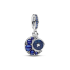 Lśniący charms-zawieszka Obrotowy księżyc Pandora 792979C01 próba 925