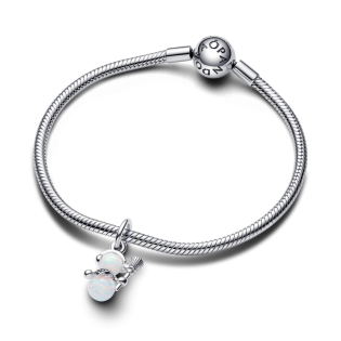 Charms-zawieszka Opalowy bałwan Pandora 792981C01 próba 925