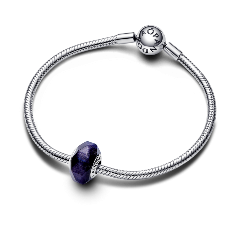 Charms Pandora Murano Niebieskie Szkło 792984C00 pr. 925 - JubilerSezam.pl