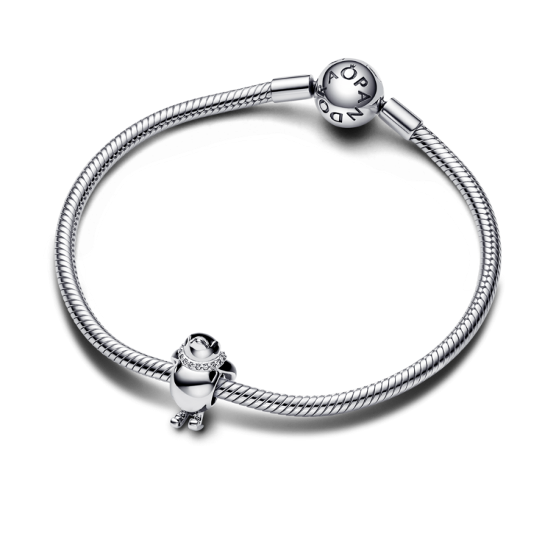 Charms Pingwin na nartach Pandora 792988C01 próba 925