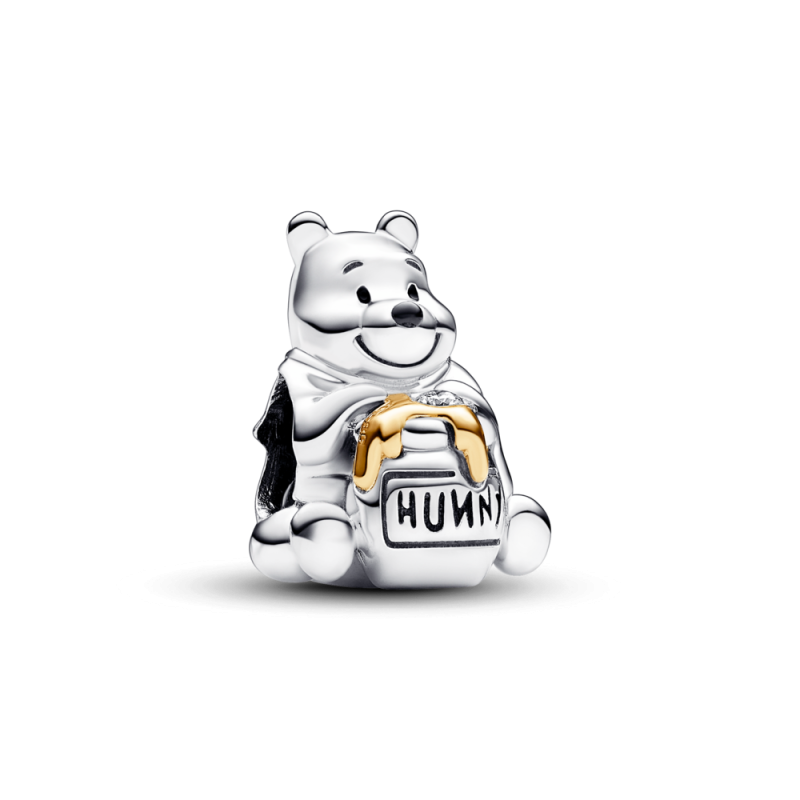 Disney 100 Charms-zawieszka Kubuś z diamentem syntetycznym Pandora 793029C01 próba 925