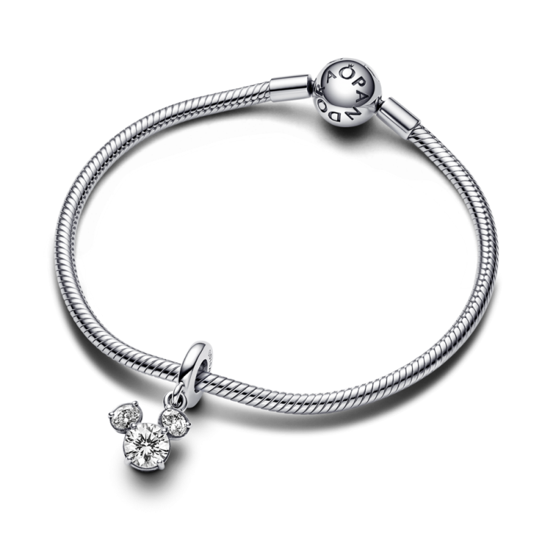 Charms Myszka Miki Pandora - Srebrna Zawieszka Disney pr. 925 - JubilerSezam.pl