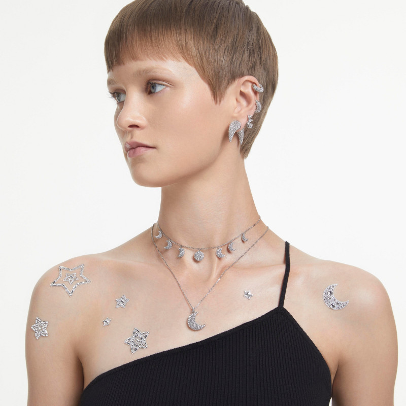 Naszyjnik Swarovski Luna 5666181 - Księżycowy blask - JubilerSezam.pl