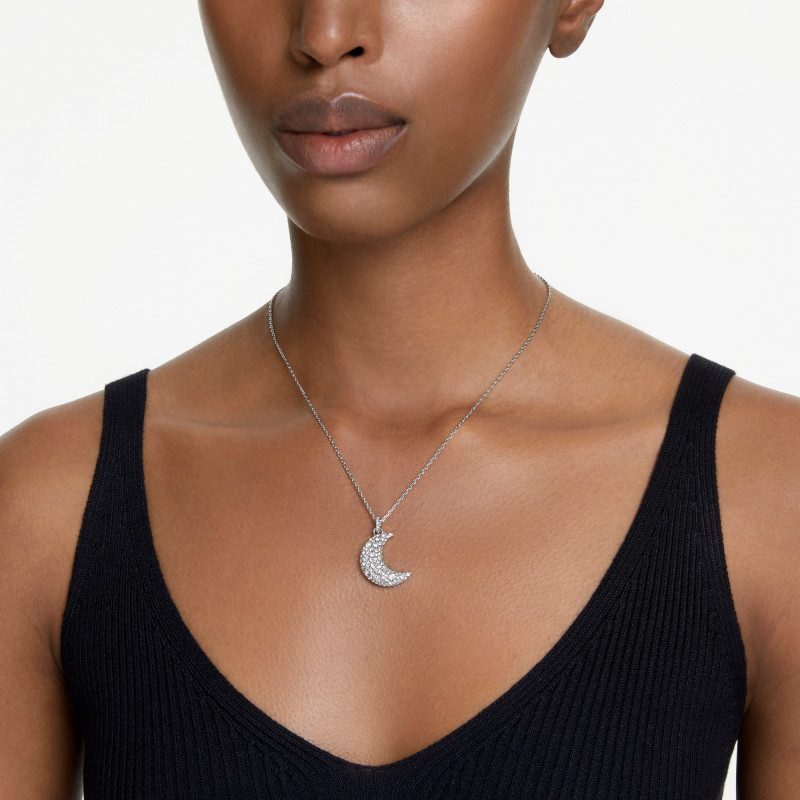 Naszyjnik Swarovski Luna 5666181 - Księżycowy blask - JubilerSezam.pl