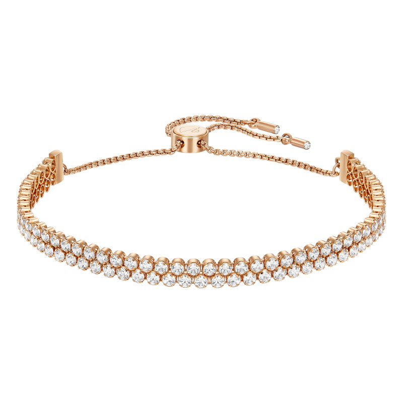 Bransoletka Swarovski Subtle Różowe Złoto 5224182 - JubilerSezam.pl