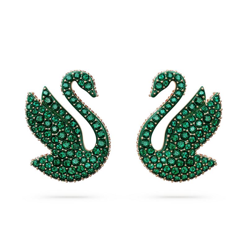 Kolczyki zapinane na sztyft Swarovski Iconic Swan 5650063
