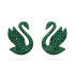 Kolczyki zapinane na sztyft Swarovski Iconic Swan 5650063