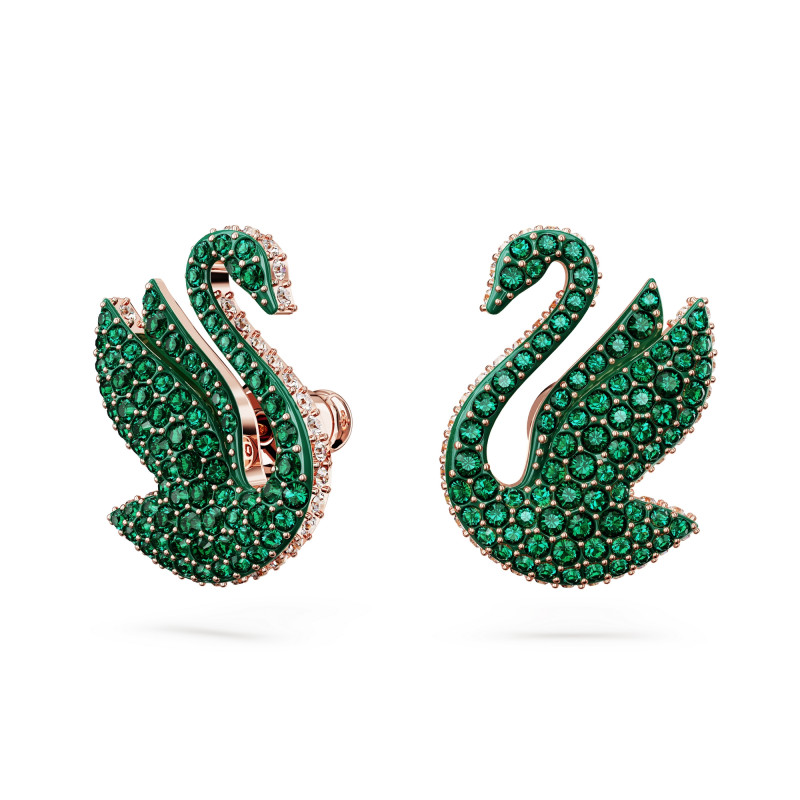 Kolczyki zapinane na sztyft Swarovski Iconic Swan 5650063