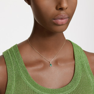 Wisiorek Swarovski Stilla Zielony 5648751 - JubilerSezam.pl