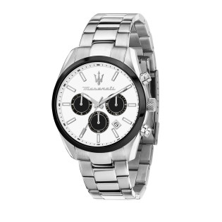 Zegarek Maserati Attrazione White Dial R8853151004