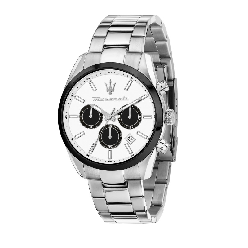 Zegarek męski Maserati Attrazione White Dial R8853151004