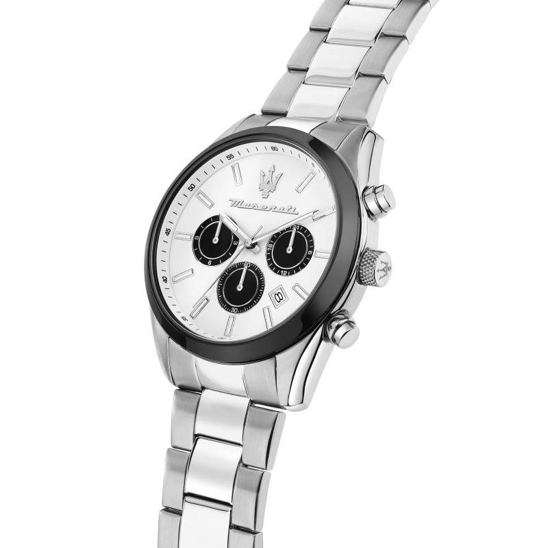 Zegarek męski Maserati Attrazione White Dial R8853151004
