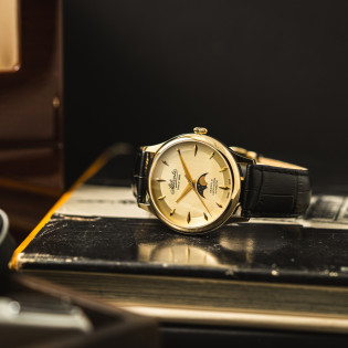 Zegarek męski złoty Atlantic SeaGold 96741.65.31