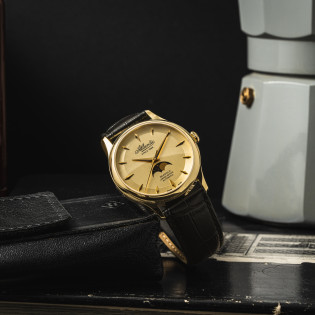 Zegarek męski złoty Atlantic SeaGold 96741.65.31