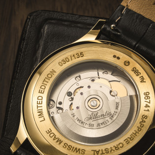 Zegarek męski złoty Atlantic SeaGold 96741.65.31