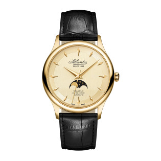 Zegarek męski złoty Atlantic SeaGold 96741.65.31