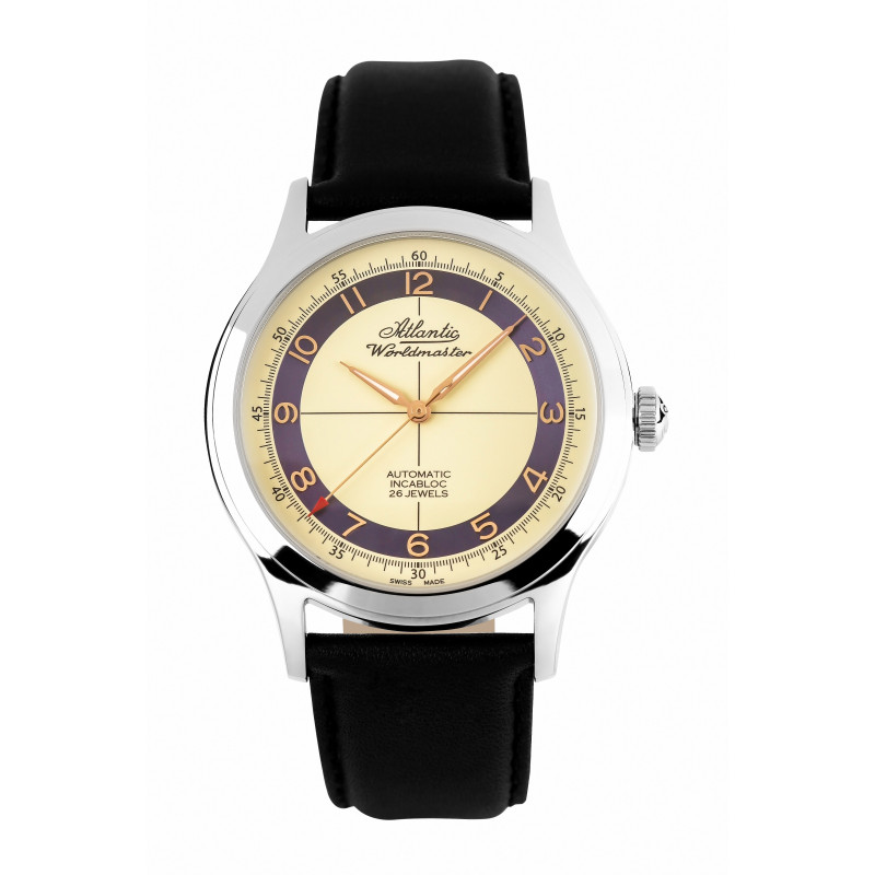 Zegarek męski Atlantic Worldmaster Original Incabloc 53754.41.93RB