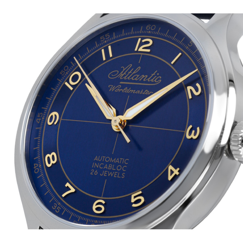 Zegarek męski Atlatnic Original Incabloc 53780.41.53G