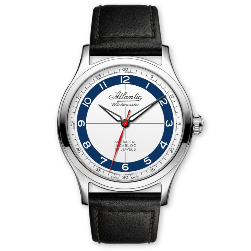 Zegarek męski Atlantic Worldmaster Original Incabloc 53680.41.13