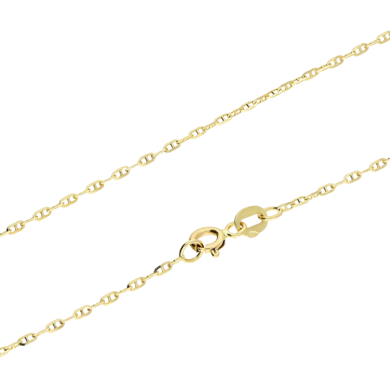 Łańcuszek złoty gucci przekładane BC 040 próba 585