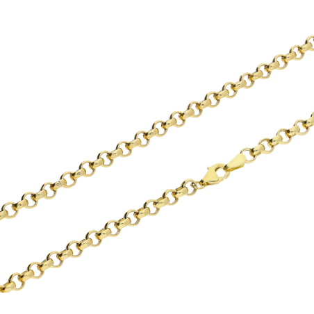 Naszyjnik złoty rolo wypukły MZ T23-N-ROLLO-2 BIC próba 585