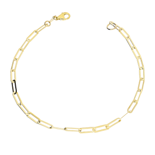 Złota Bransoletka Anker Long pr. 585 - JubilerSezam.pl