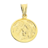 Medalik złoty Święta Rodzina w kole DJ412-1 próba 585