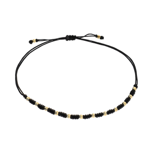 Bransoleta złota grawerowane kulki i plecionka VJ 80-kulki dis próba 585