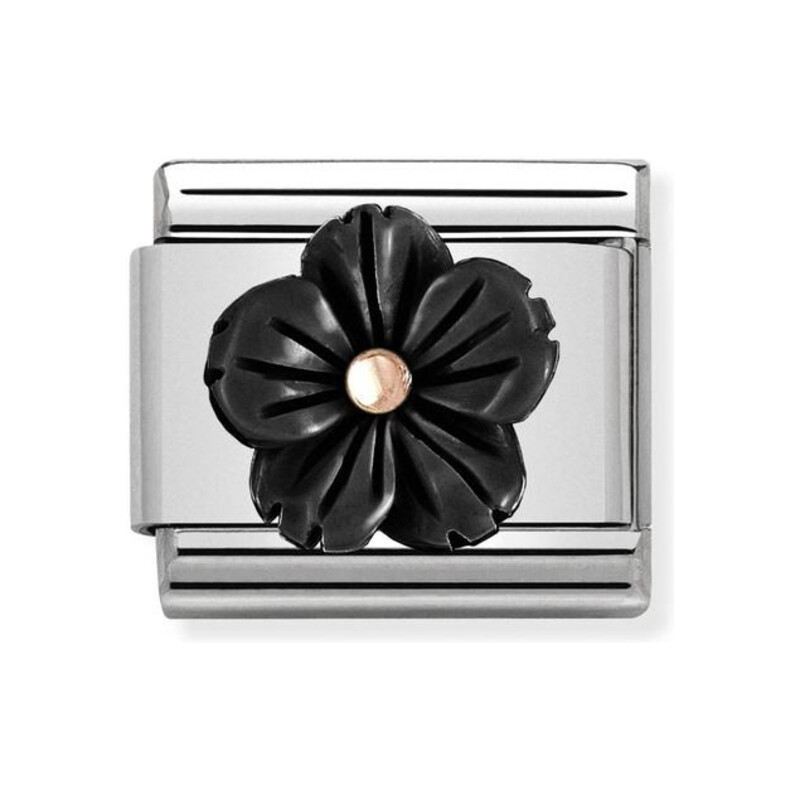 Element link 9K kwiat onyks NP 430510 01