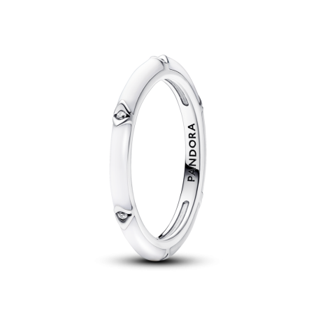 Pierścionek Pandora ME zdobiony kamieniami i emalią 193089C01 próba 925