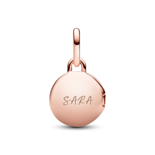 Zawieszka Pandora w formie otwieranego medalionu, na którym można umieścić grawerunek 783066C01