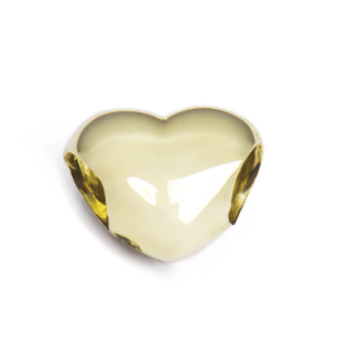 Zawieszka złota serce gładkie próba 375
