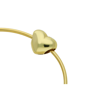 Zawieszka złota serce gładkie próba 375