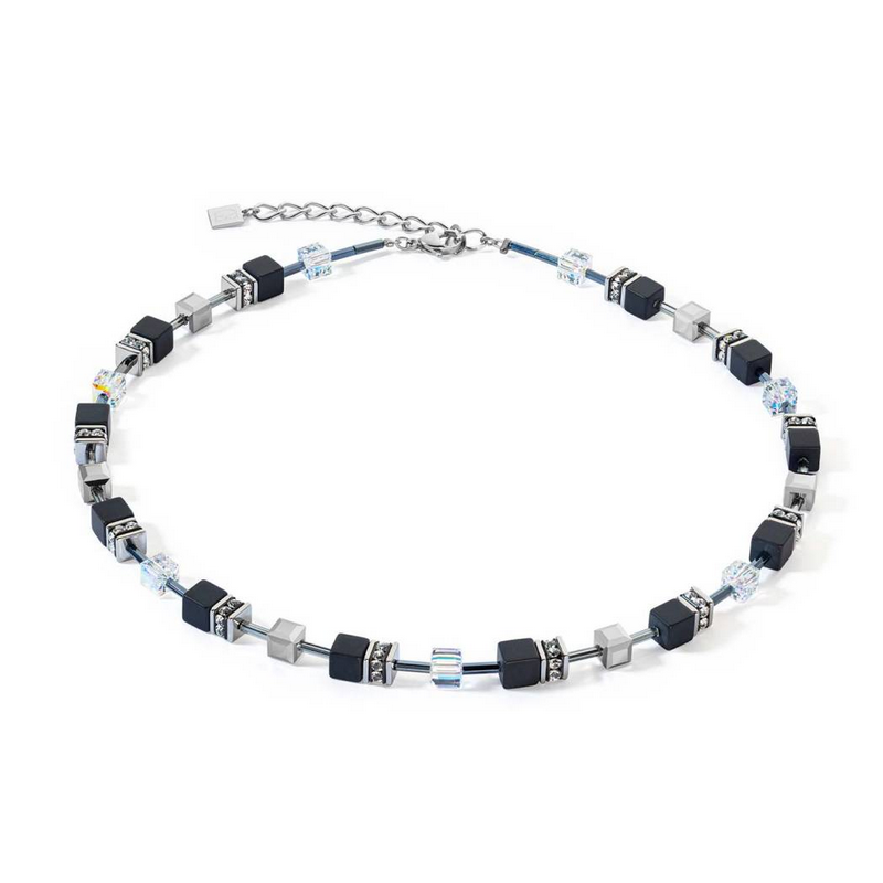 Naszyjnik Coeur de Lion 1318 Black-Crystal CT 4018-10-1318