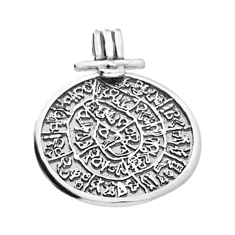 Zawieszka srebrna koła Asteka 25mm TB 08771-08770 próba 925