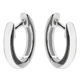 Srebrne kolczyki kółka 10mm pr. 925 - JubilerSezam.pl