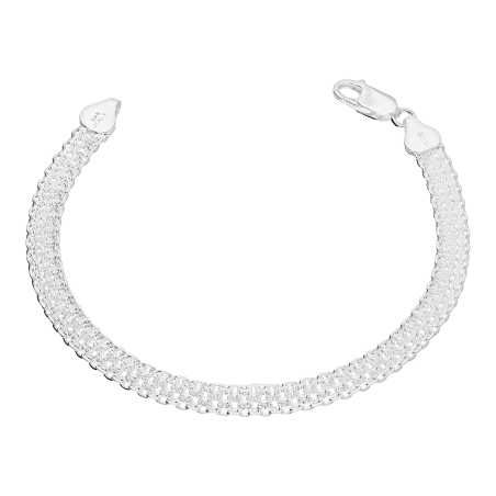 Srebrna bransoleta Bismark pr. 925 - JubilerSezam.pl