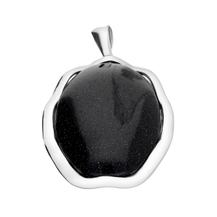 Zawieszka srebrna noc kairu w owalu z falbankami AG SZ324 noc kairu próba 925