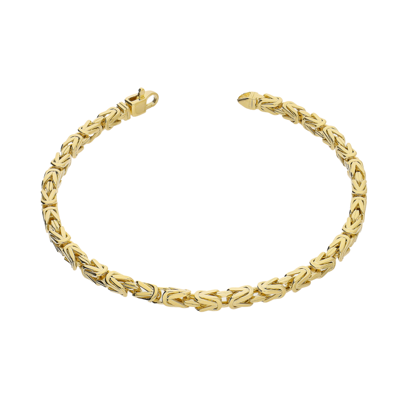 Bransoleta złota splot królewski AR FUB0415-3.5mm próba 585