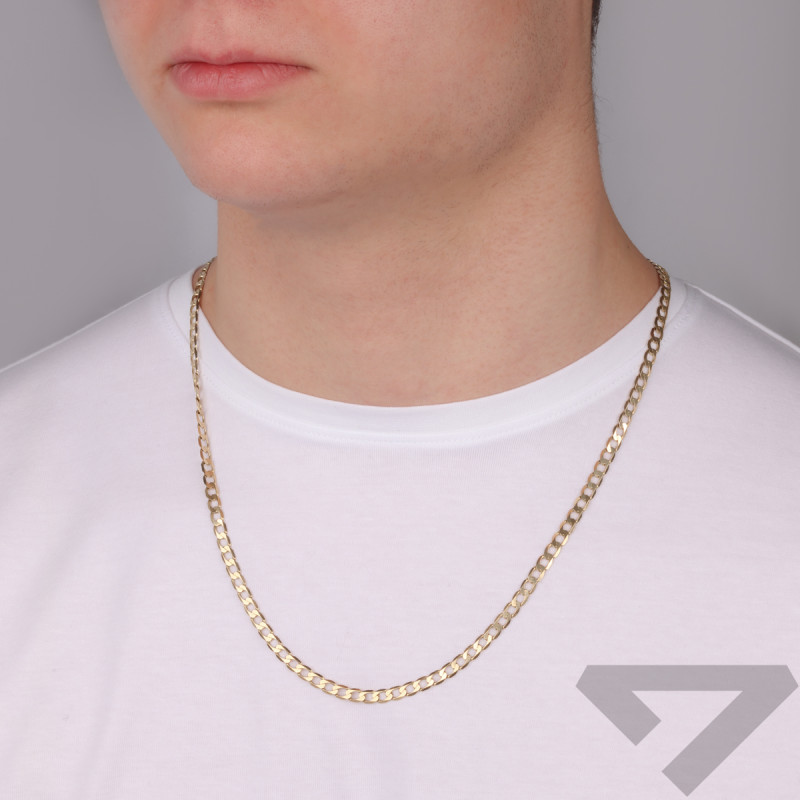 Łańcuszek złoty pancerka