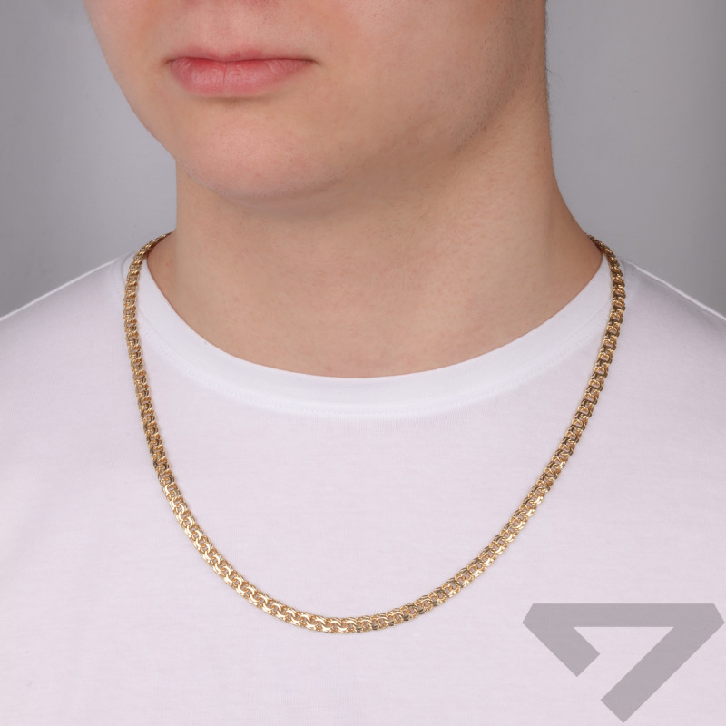 Łańcuszek złoty garibaldi DJ GARI 140