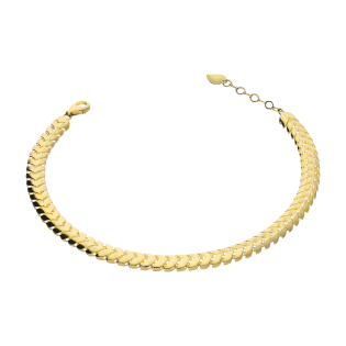 Złota Bransoleta Jodełka pr. 585 - JubilerSezam.pl