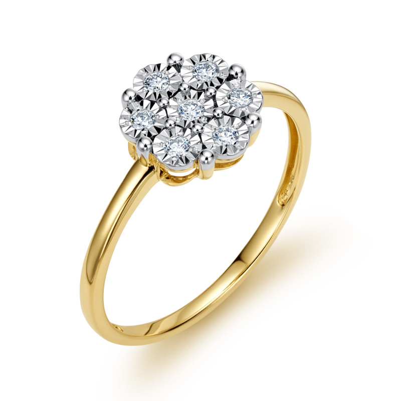 Pierścionek Zaręczynowy z Diamentami LC JE4890-120048Y