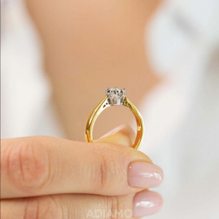 Pierścionek ROYAL AP Magic 6ł-0,24ct AW 88312 YW-0,24 próba 585