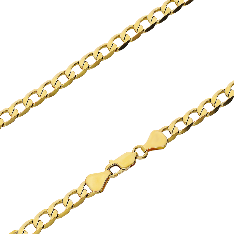 Łańcuszek ze złota pancerka klasyczna