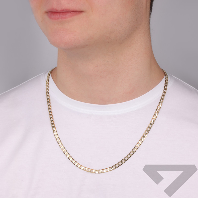 Łańcuszek złoty pancerka