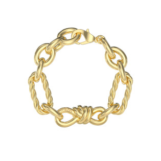 Bransoletka Guess JUBB04008JWYG pozłacana - JubilerSezam.pl