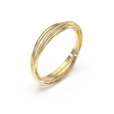 Bransoletka Guess JUBB04072JWYG Złota Damska - JubilerSezam.pl